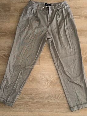 Vintage Pringle Of Scotland Grey Trouser Pants Size 34